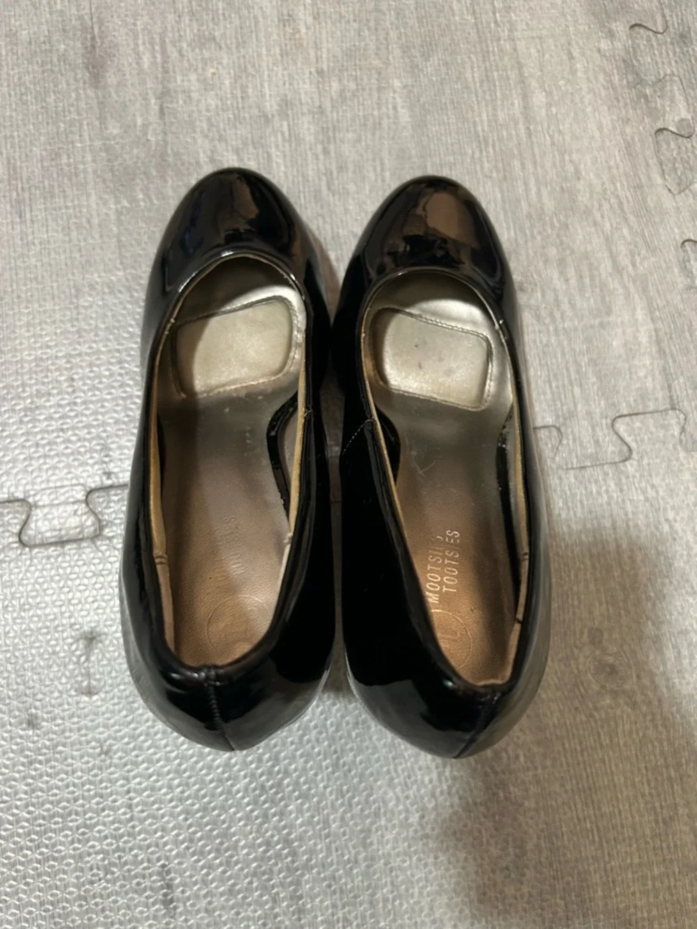 Mootsies Tootsies shiny black